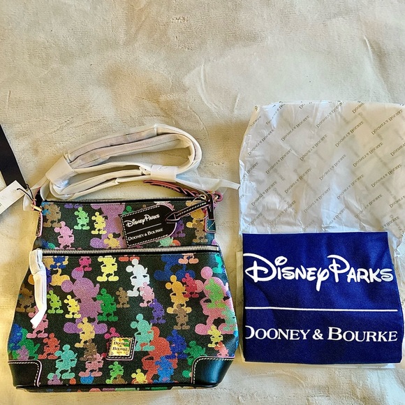 Dooney & Bourke Handbags - Disney Parks Mickey Mouse Crossbody by Dooney & Bourke – 10th Anniversary Bag